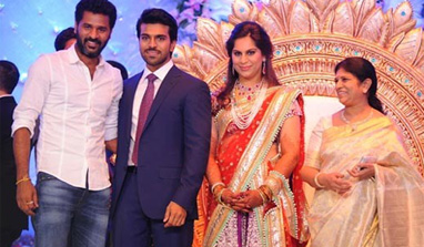 Ram Charan-Upasana’s wedding reception was lavish